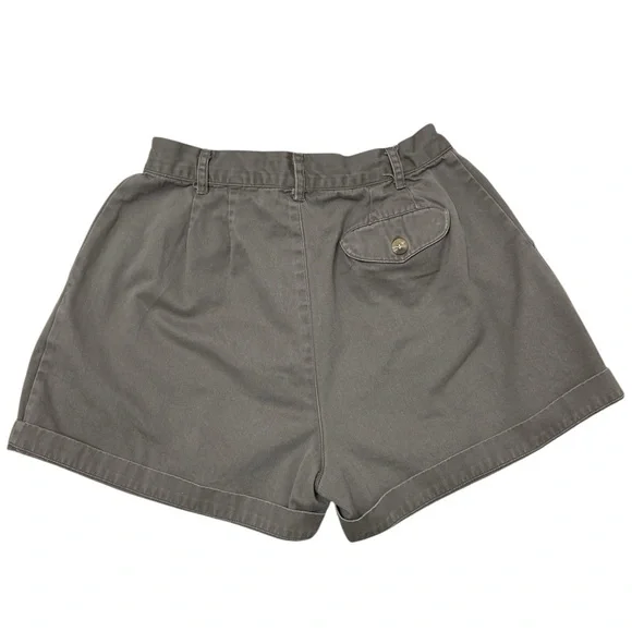 3/$15 Vintage 90’s High Waisted Pleated Mom Shorts Women’s 7 Safari Summer - Picture 3 of 5